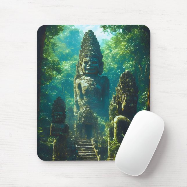 Silent Guardians of Siam Mouse Pad (With Mouse)