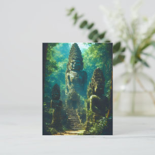 Silent Guardians of Siam Postcard