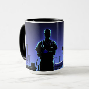 Silent Heroes: Behind-the-Scenes Hospital Mug