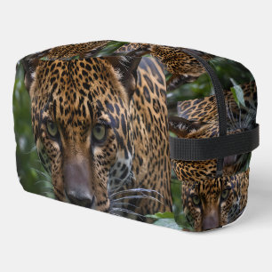 "Silent Hunter: The Jaguar Stalks the Forest" Dopp Kit