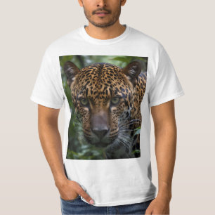 "Silent Hunter: The Jaguar Stalks the Forest" T-Shirt