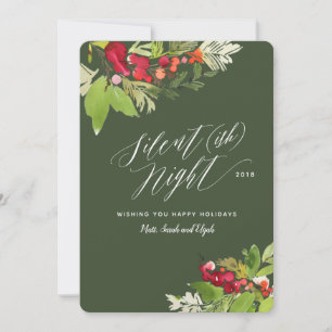 Silent (ish) night Christmas holiday card