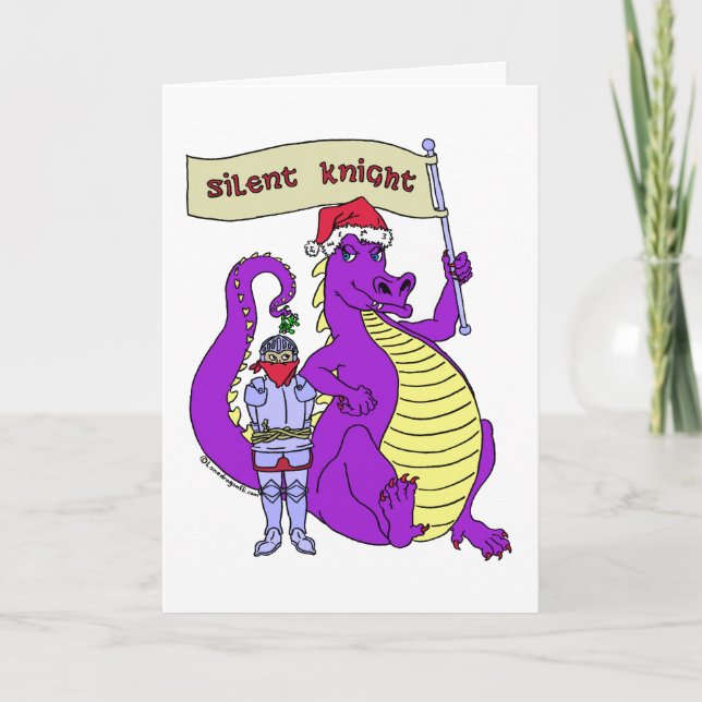 Silent Knight Holiday Card (Front)