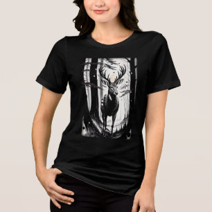 Silent Majesty in the Woods Tri-Blend Shirt