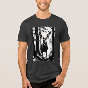 Silent Majesty in the Woods Tri-Blend Shirt