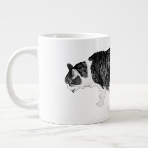 Silent Mornings, Gentle Focus Large Coffee Mug