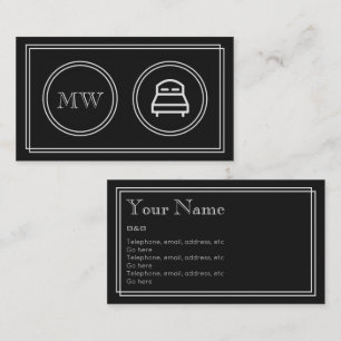 "Silent Movie" B&B Business Cards
