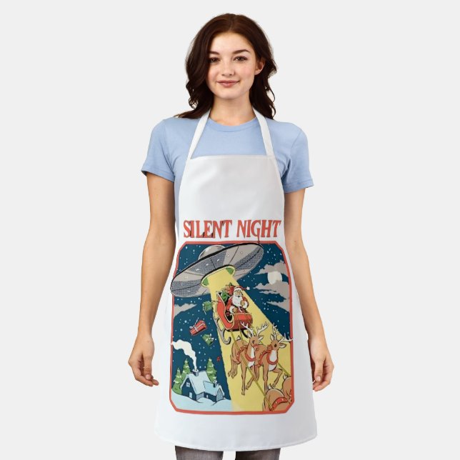 Silent Night  Apron (Worn)