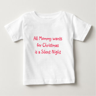 Silent Night Baby T-Shirt