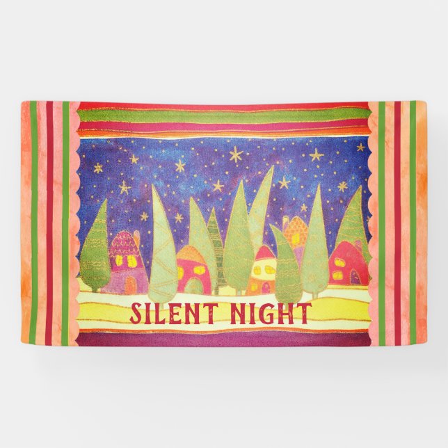 Silent Night Banner (Horizontal)