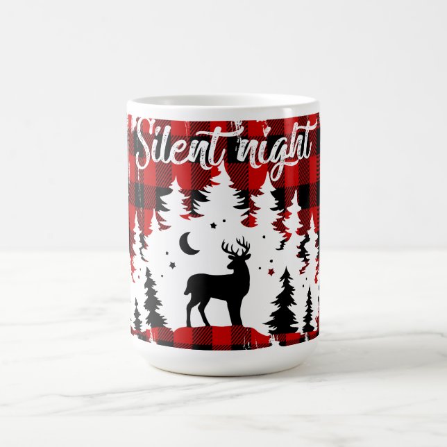 Silent Night Christmas 15 oz Coffee Mug (Center)