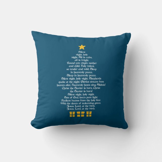 Silent Night Cushion (Front)
