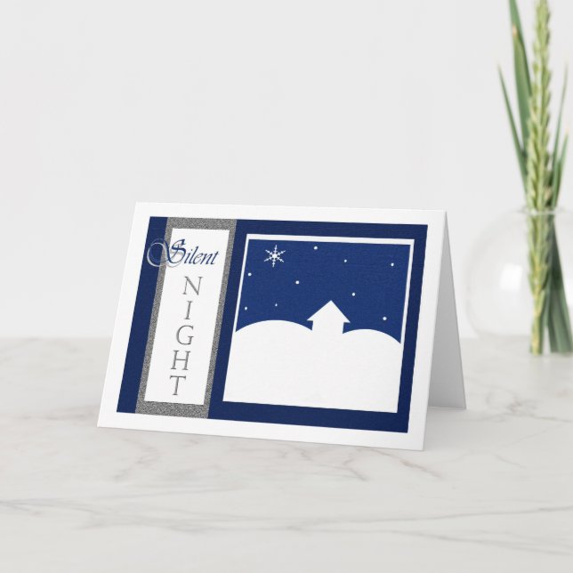 Silent Night greeting card (Front)