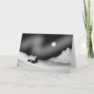 Silent Night Holiday Card