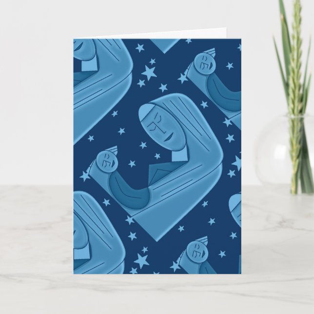 Silent Night Holiday Card (Front)