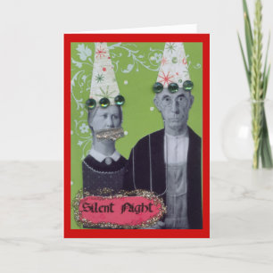 SIlent Night Holiday Card