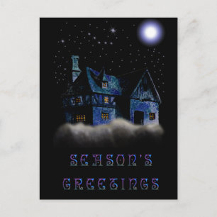 Silent Night Holiday Postcard