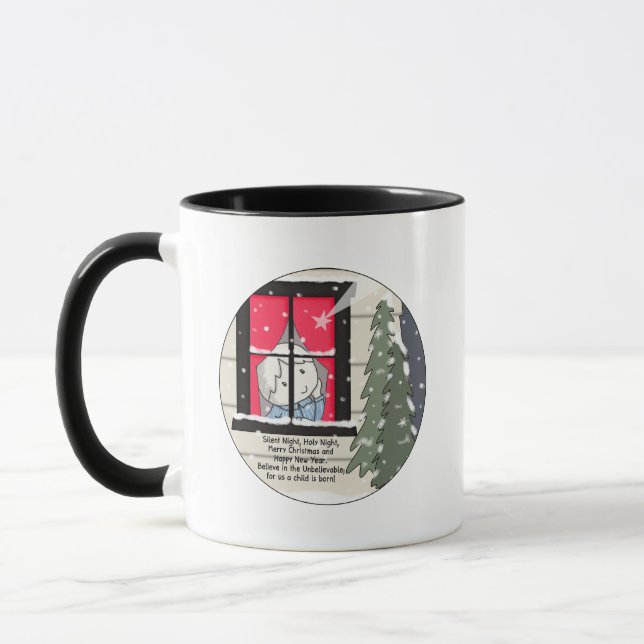 Silent Night, Holy Night Mug (Left)