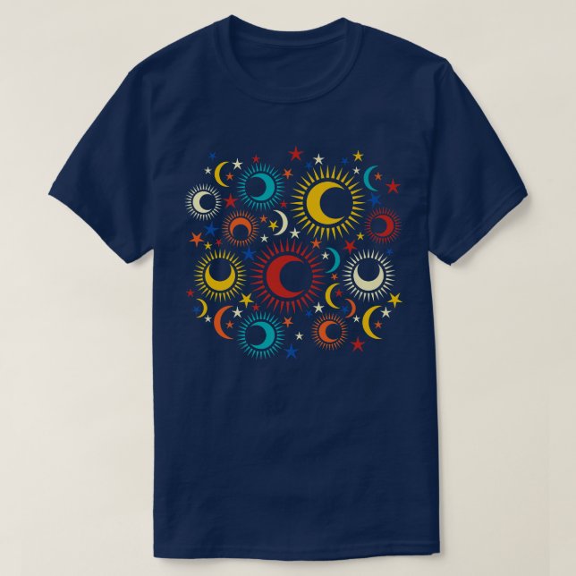 Silent Night Moon750 T-Shirt (Design Front)