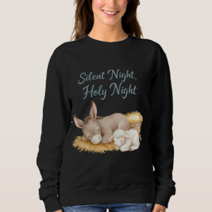 Silent Night Nativity Sweatshirt