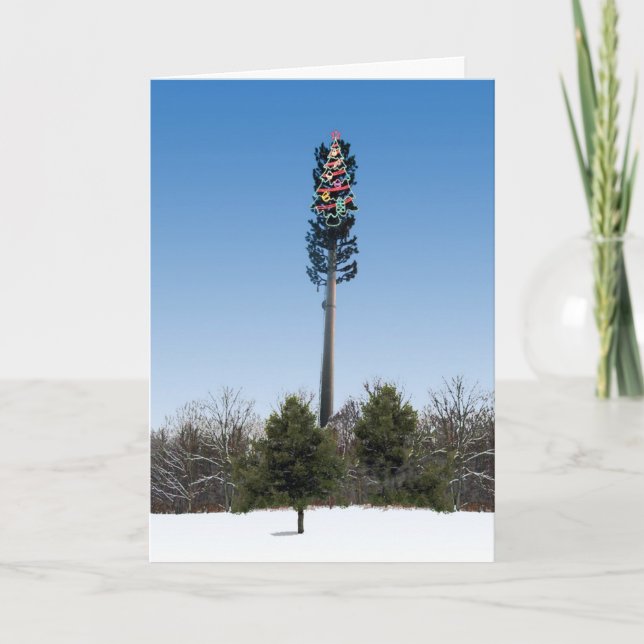 Silent Night (Not) Holiday Card (Front)