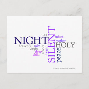 Silent Night Postcard