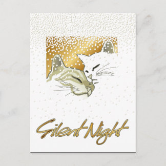 Silent Night Postcard