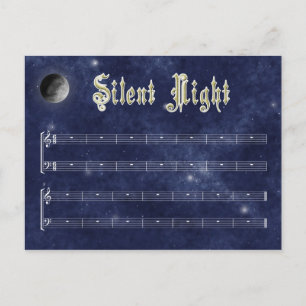 Silent Night postcard
