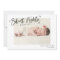 Silent Nights Mostly Baby Photo Holiday Birth