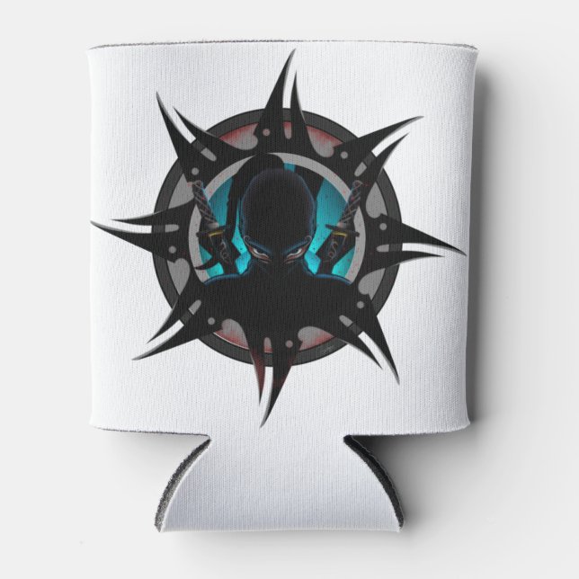 Silent Ninja  Can Cooler (Front)