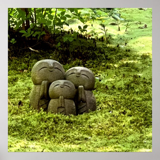 Silent Passage — Japanese Wabi-Sabi Harmony Photo  Poster (Front)