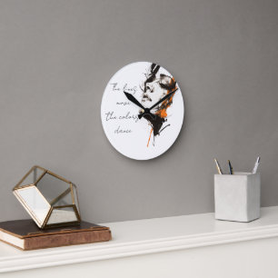 Silent Power – Modern Artistic Wall Clock