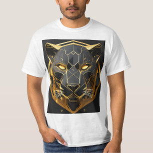 "Silent Prowler: Stunning Black Panther Artwork" T-Shirt