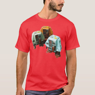 Silent running robots  T-Shirt