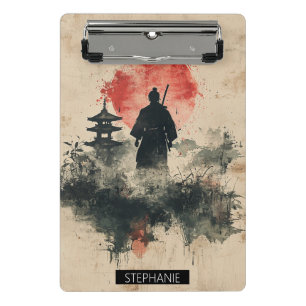Silent Samurai Crimson Forest (3) Mini Clipboard