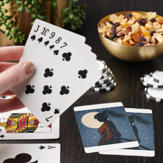 Silent Samurai – The Feminine Shadow: Snowfall Playing Cards