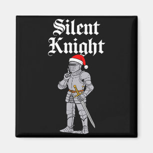 Silent Santa Knight Christmas Medieval Costume Men Magnet