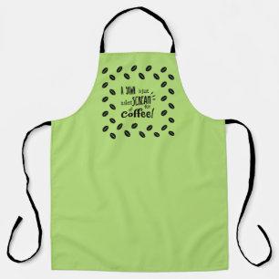 SILENT SCREAM APRON