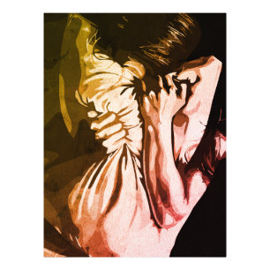 Silent Scream – Expression of Inner Turmoil Photo Print