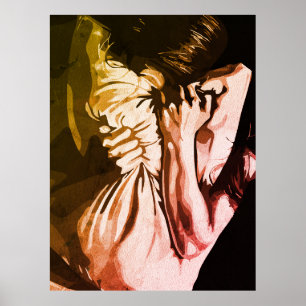 Silent Scream – Expression of Inner Turmoil Poster