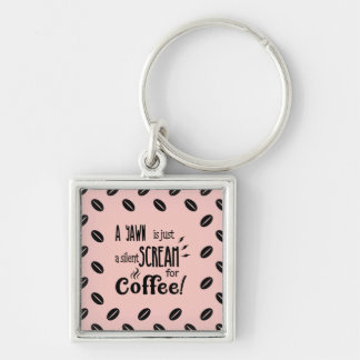 SILENT SCREAM KEY RING