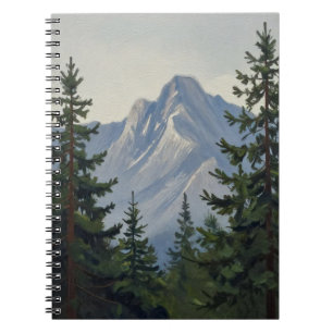 Silent Sentinels of the Alpine Ridge Notebook