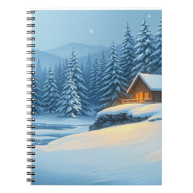 Silent Snow  Notebook (Front)