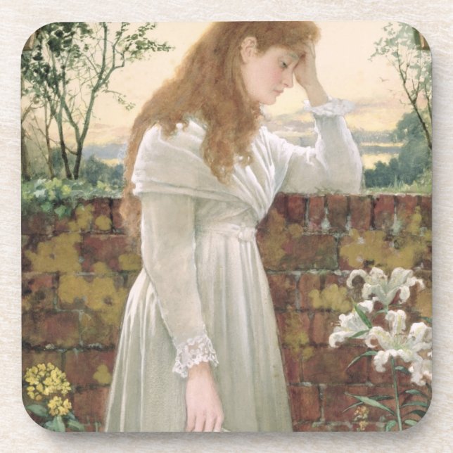 Silent Sorrow (w/c on paper) Coaster (Front)