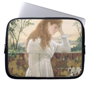 Silent Sorrow (w/c on paper) Laptop Sleeve