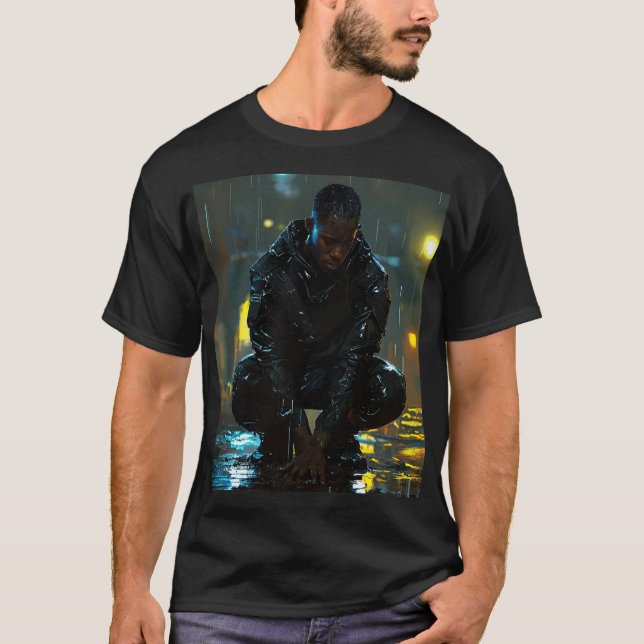 Silent Storm: The Grieving Rebel T-Shirt (Front)