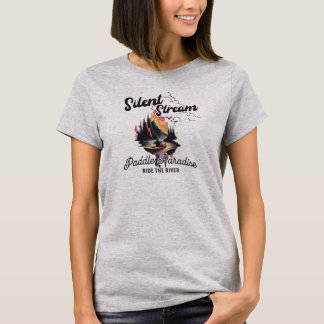 Silent Stream, Kayaking Enthusiasts Tee
