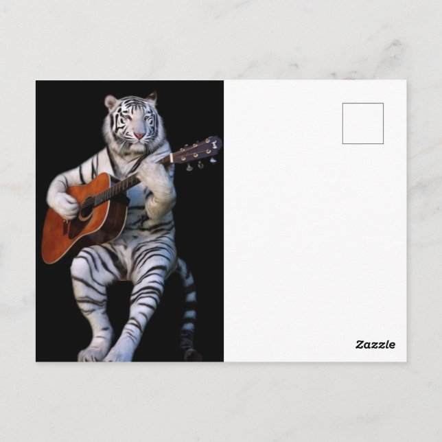 Silent Strings – Elegant Postcard (Back)