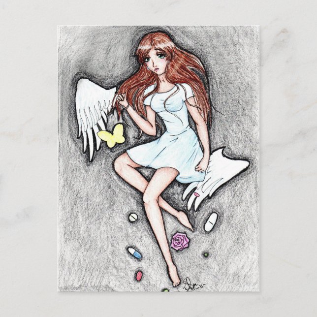 Silent Suffering Postcard (Front)