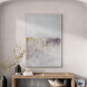 Silent the Hour - Abstract wall art painting print